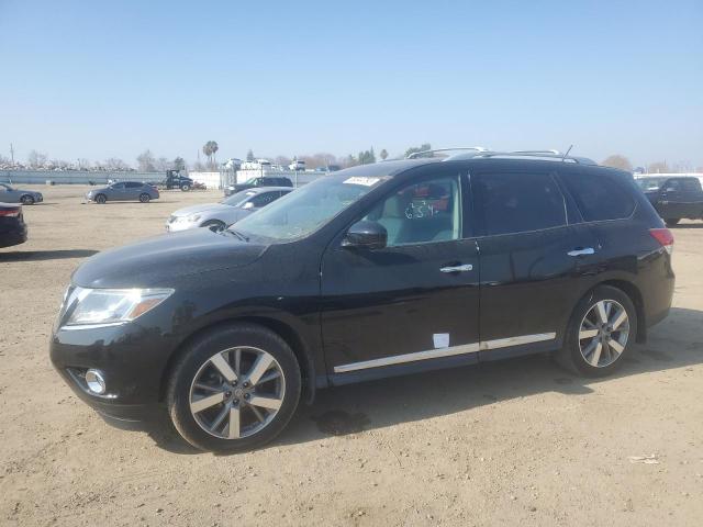 5N1AR2MN3EC666265 - 2014 NISSAN PATHFINDER BLACK photo 1