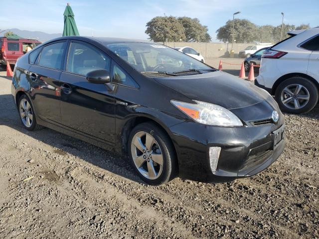 JTDKN3DUXD5596266 - 2013 TOYOTA PRIUS BLACK photo 4