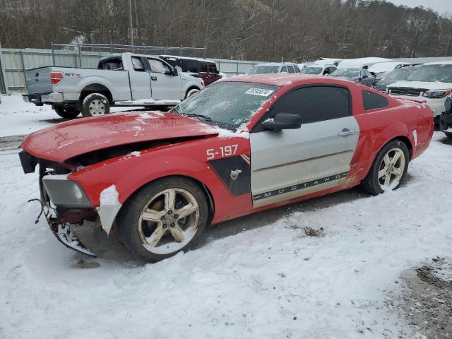 1ZVHT80N595102296 - 2009 FORD MUSTANG RED photo 1