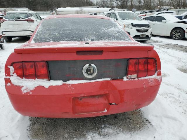 1ZVHT80N595102296 - 2009 FORD MUSTANG RED photo 6