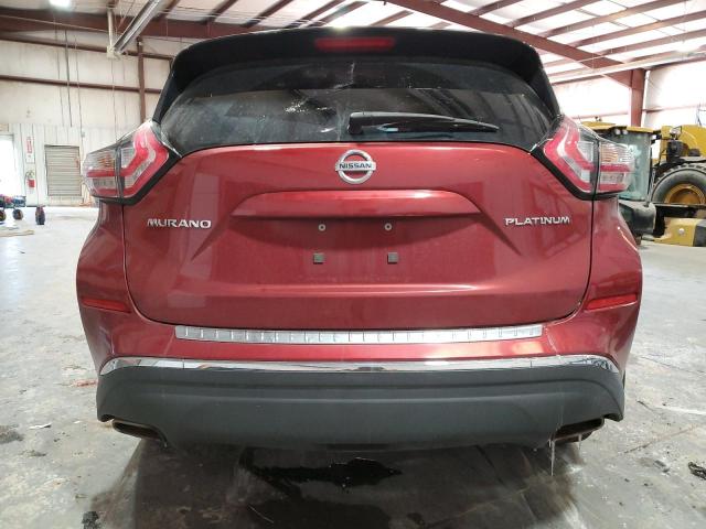 5N1AZ2MG4HN161023 - 2017 NISSAN MURANO S BURGUNDY photo 6