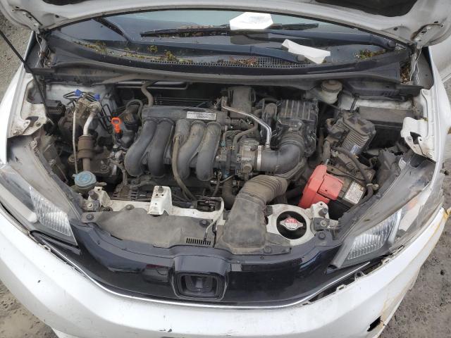 3HGGK5H87FM734254 - 2015 HONDA FIT EX WHITE photo 11