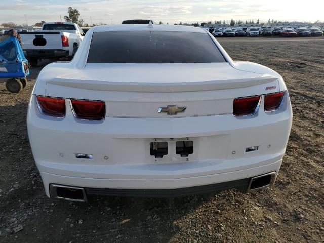 2G1FC1E33D9170223 - 2013 CHEVROLET CAMARO LT WHITE photo 6