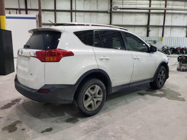 2T3ZFREV7FW147452 - 2015 TOYOTA RAV4 LE WHITE photo 3