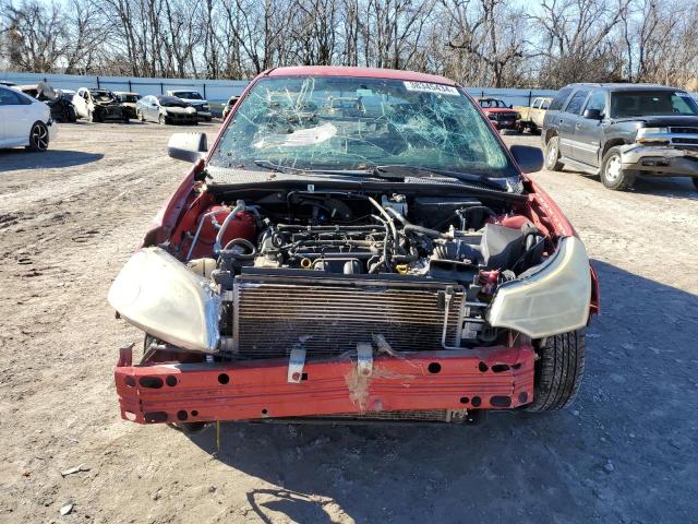 1FAHP35N58W257707 - 2008 FORD FOCUS SE RED photo 5