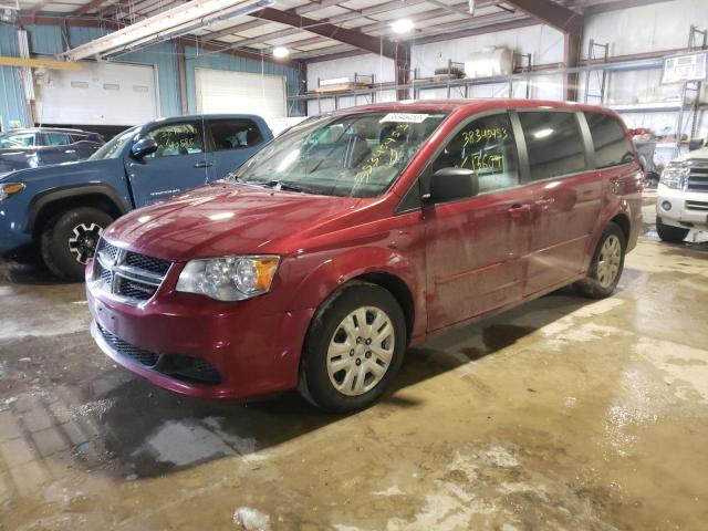 2C4RDGBG5FR738468 - 2015 DODGE GRAND CARA SE BURGUNDY photo 1