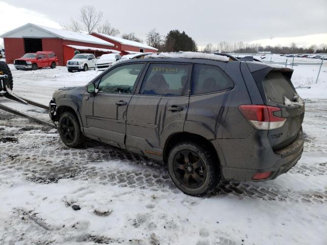 JF2SKAMC6NH483548 - 2022 SUBARU FORESTER WILDERNESS GRAY photo 2