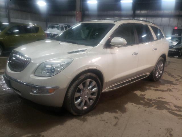 5GAKVCED2BJ326257 - 2011 BUICK ENCLAVE CXL WHITE photo 1