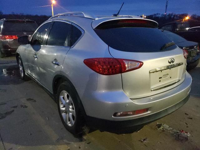 JN1AJ0HP5AM702671 - 2010 INFINITI EX35 BASE ვერცხლისფერი ფოტო 2