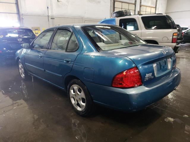 3N1CB51D74L880440 - 2004 NISSAN SENTRA 1.8 BLUE photo 2