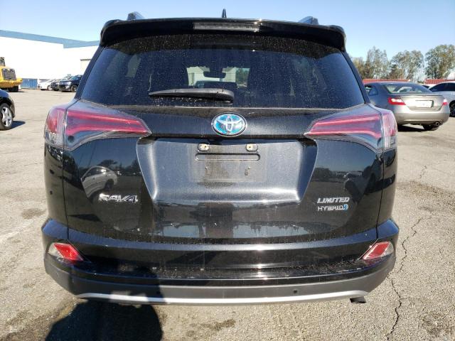 JTMDJREV0JD160347 - 2018 TOYOTA RAV4 HV LIMITED BLACK photo 6