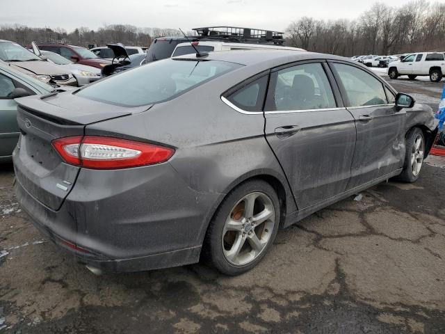 3FA6P0HR9DR104846 - 2013 FORD FUSION SE GRAY photo 3