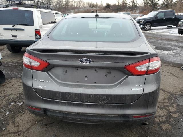 3FA6P0HR9DR104846 - 2013 FORD FUSION SE GRAY photo 6