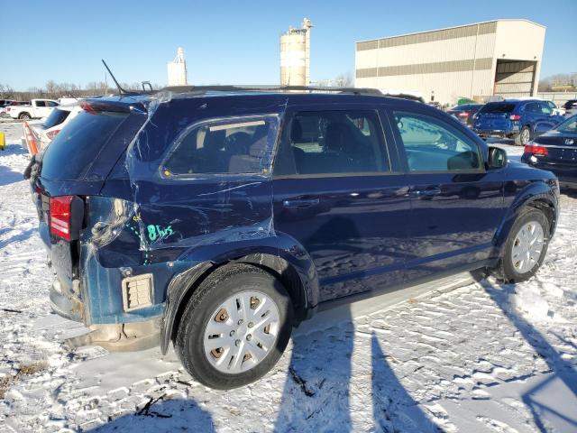 3C4PDCAB8HT562344 - 2017 DODGE JOURNEY SE BLUE photo 3