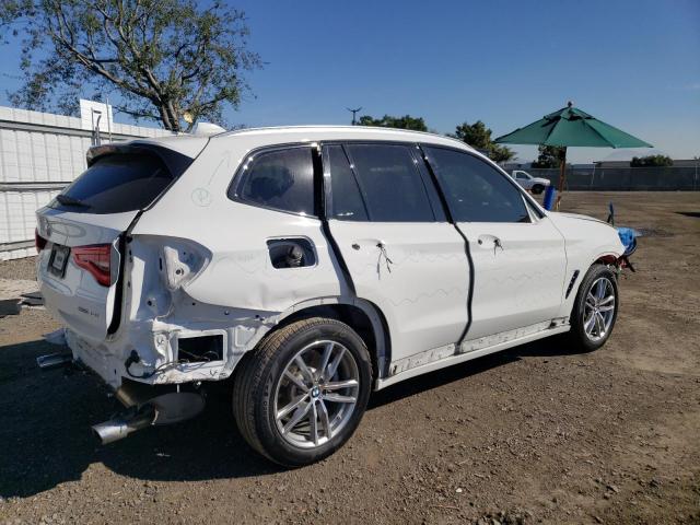 5UXTR7C55KLE93695 - 2019 BMW X3 SDRIVE30I WHITE photo 3