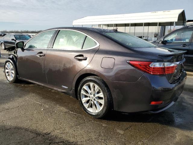 JTHBW1GG6E2043221 - 2014 LEXUS ES 300H BROWN photo 2