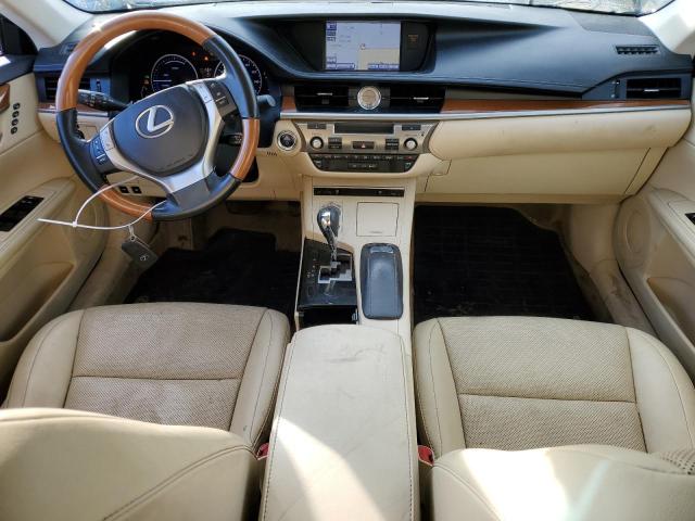 JTHBW1GG6E2043221 - 2014 LEXUS ES 300H BROWN photo 8