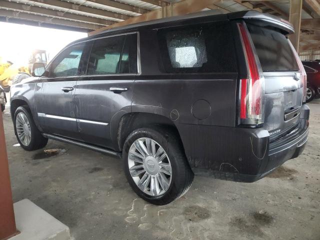 1GYS4DKJ2JR288492 - 2018 CADILLAC ESCALADE PLATINUM GRAY photo 2