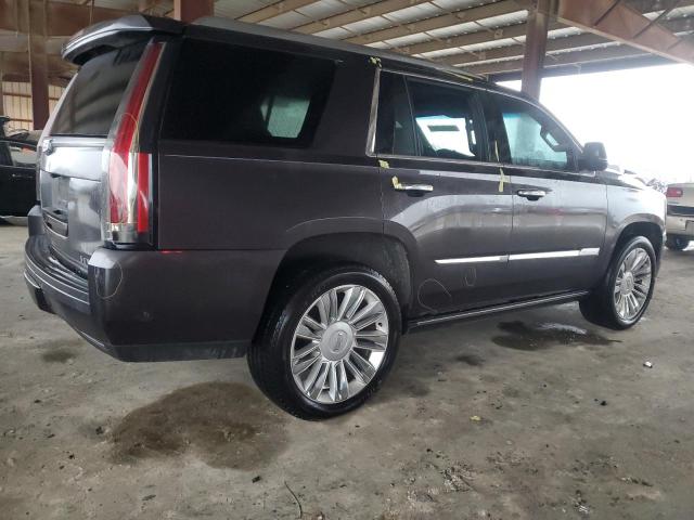 1GYS4DKJ2JR288492 - 2018 CADILLAC ESCALADE PLATINUM GRAY photo 3