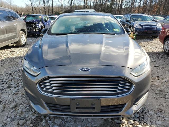 3FA6P0LU5ER303034 - 2014 FORD FUSION SE HYBRID GRAY photo 5