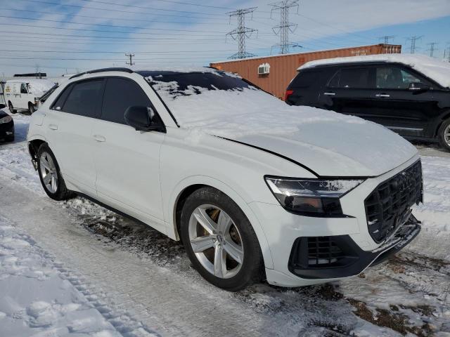 WA1AVAF16KD015880 - 2019 AUDI Q8 PREMIUM WHITE photo 4