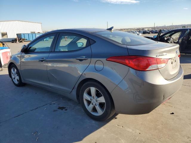 5NPDH4AE6DH358563 - 2013 HYUNDAI ELANTRA GLS GRAY photo 2