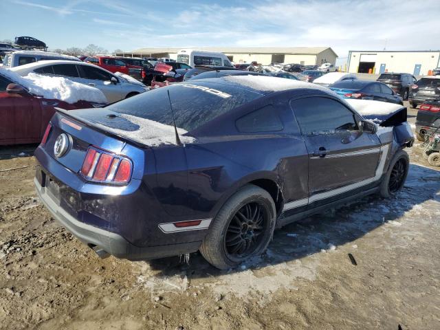 1ZVBP8AM6B5122868 - 2011 FORD MUSTANG BLUE photo 3