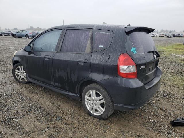 JHMGD38627S021913 - 2007 HONDA FIT S 黑色 照片 2