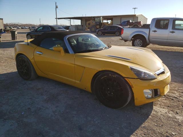 1G8MG35X57Y110701 - 2007 SATURN SKY REDLINE YELLOW photo 4