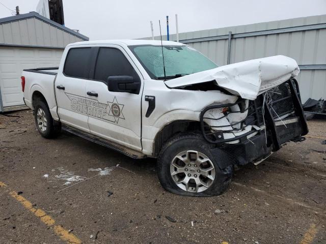 1FTFW1P88NKE40652 - 2022 FORD F150 POLICE RESPONDER WHITE photo 4