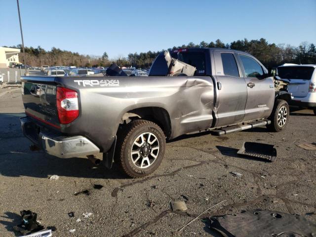 5TFCY5F15EX017801 - 2014 TOYOTA TUNDRA DOUBLE CAB SR/SR5 GRAY photo 3