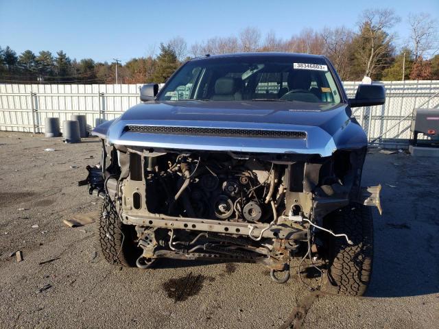 5TFCY5F15EX017801 - 2014 TOYOTA TUNDRA DOUBLE CAB SR/SR5 GRAY photo 5