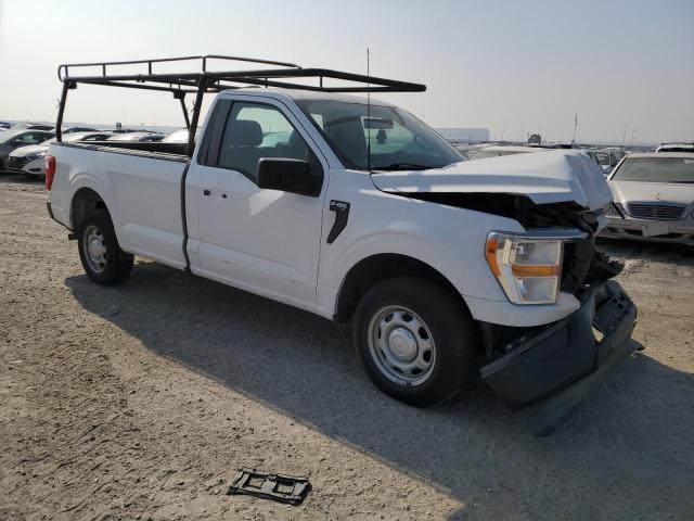 1FTMF1CB3MKE66258 - 2021 FORD F150 WHITE photo 4