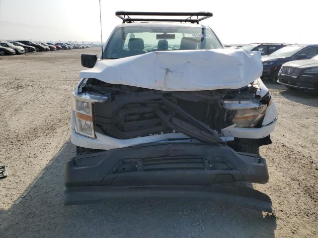 1FTMF1CB3MKE66258 - 2021 FORD F150 WHITE photo 5