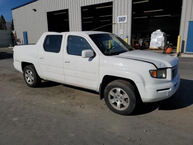 2HJYK16448H511291 - 2008 HONDA RIDGELINE RTS WHITE photo 4