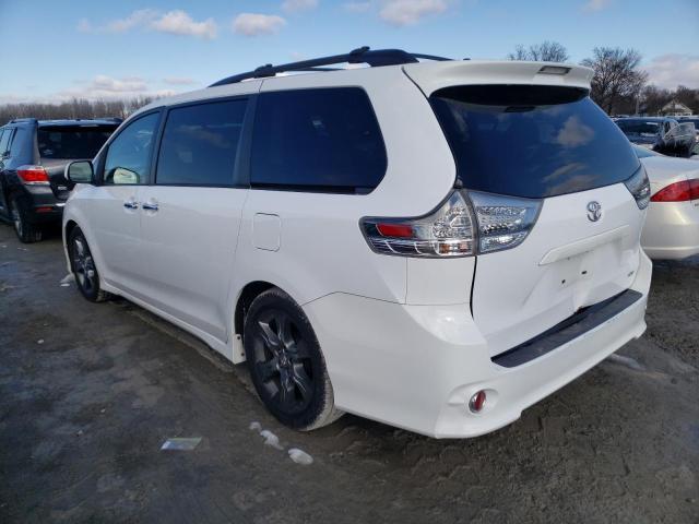 5TDXK3DC1DS328366 - 2013 TOYOTA SIENNA SPORT WHITE photo 2