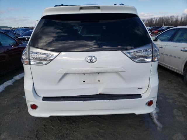 5TDXK3DC1DS328366 - 2013 TOYOTA SIENNA SPORT WHITE photo 6