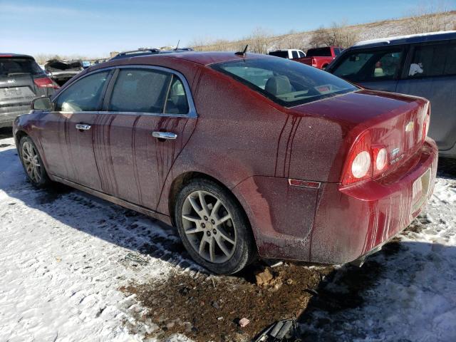 1G1ZE5E79BF203831 - 2011 CHEVROLET MALIBU LTZ RED photo 2