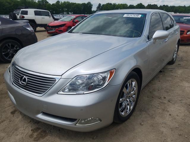 JTHGL46F875013776 - 2007 LEXUS LS 460L SILVER photo 2