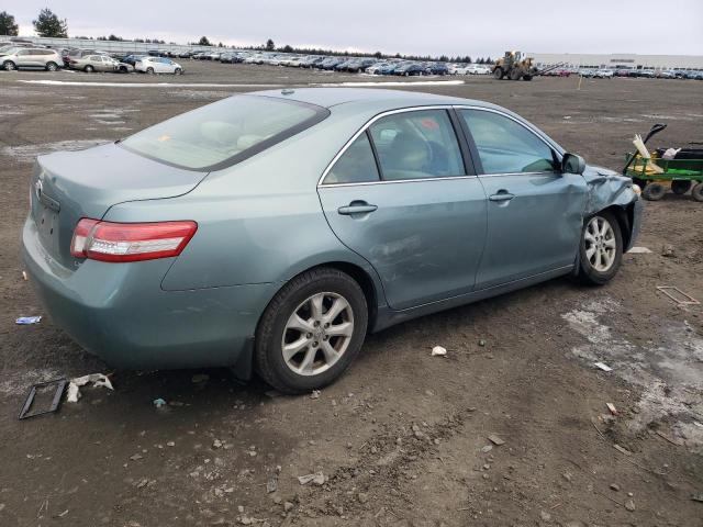 4T4BF3EK2BR146318 - 2011 TOYOTA CAMRY BASE TEAL photo 3