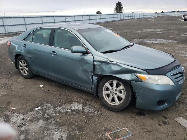 4T4BF3EK2BR146318 - 2011 TOYOTA CAMRY BASE TEAL photo 4