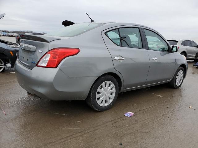 3N1CN7AP2EK460881 - 2014 NISSAN VERSA S GRAY photo 3