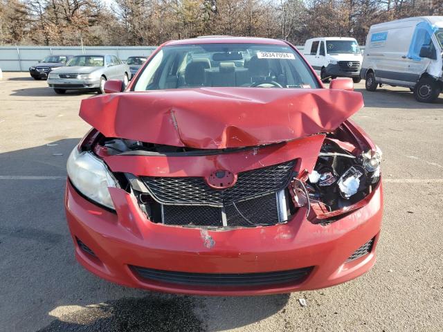 JTDBL40E499091219 - 2009 TOYOTA COROLLA BASE RED photo 5