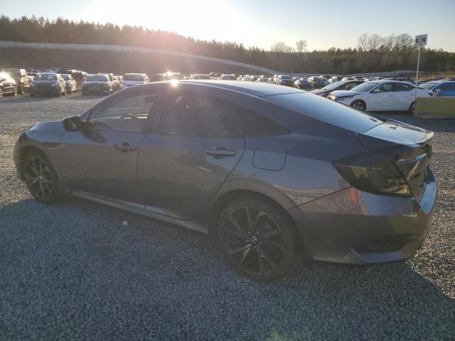 19XFC2F83KE033840 - 2019 HONDA CIVIC SPORT GRAY photo 2