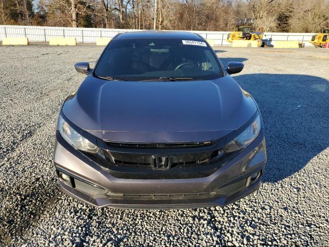 19XFC2F83KE033840 - 2019 HONDA CIVIC SPORT GRAY photo 5