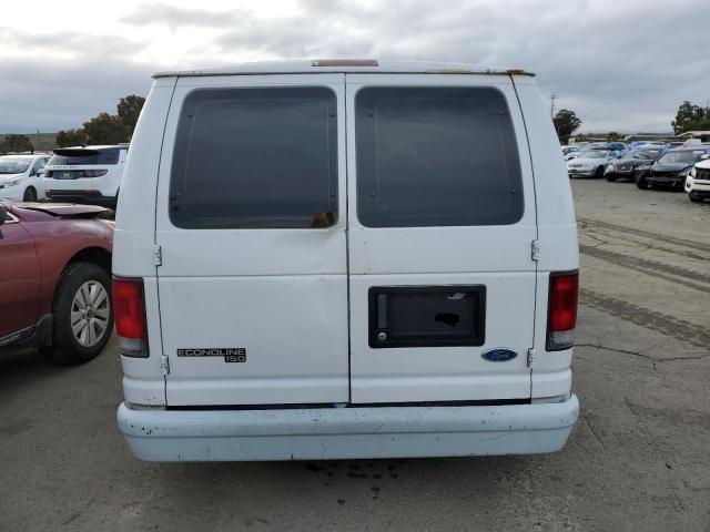 1FTEE142XVHC07190 - 1997 FORD ECONOLINE E150 VAN WHITE photo 6