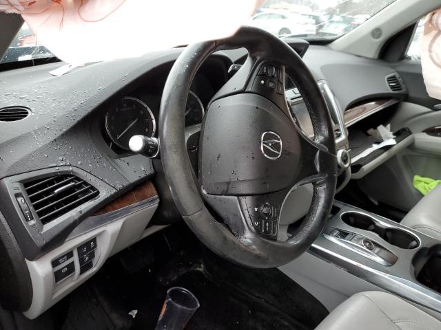 5FRYD4H50HB002163 - 2017 ACURA MDX TECHNOLOGY BLUE photo 9