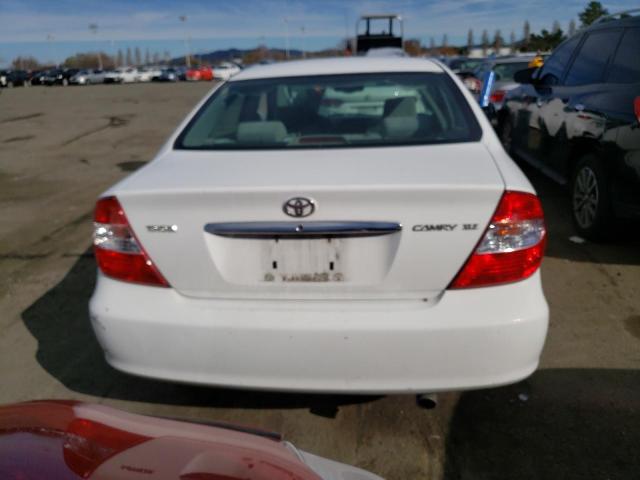 4T1BE32K04U319967 - 2004 TOYOTA CAMRY LE WHITE photo 6