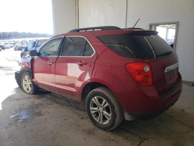 2GNALBEK9F1147603 - 2015 CHEVROLET EQUINOX LT RED photo 2