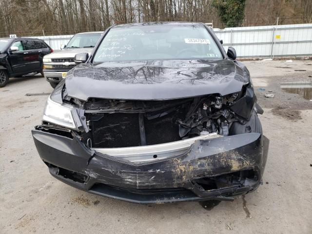 5FRYD4H41GB033525 - 2016 ACURA MDX TECHNOLOGY CHARCOAL photo 5